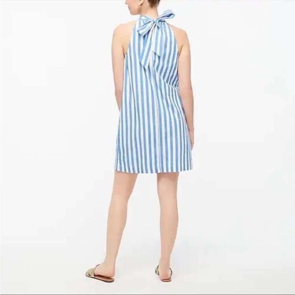 NWT J.Crew tie neck cotton dress size 00
